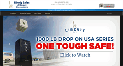 Desktop Screenshot of libertysafesofmissouri.com